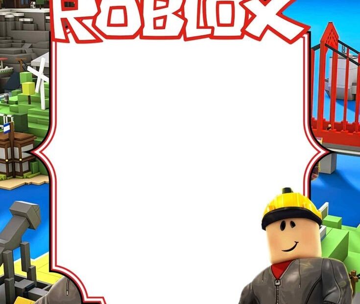 22 Roblox Canva Birthday Invitation Templates Birthday Invitations