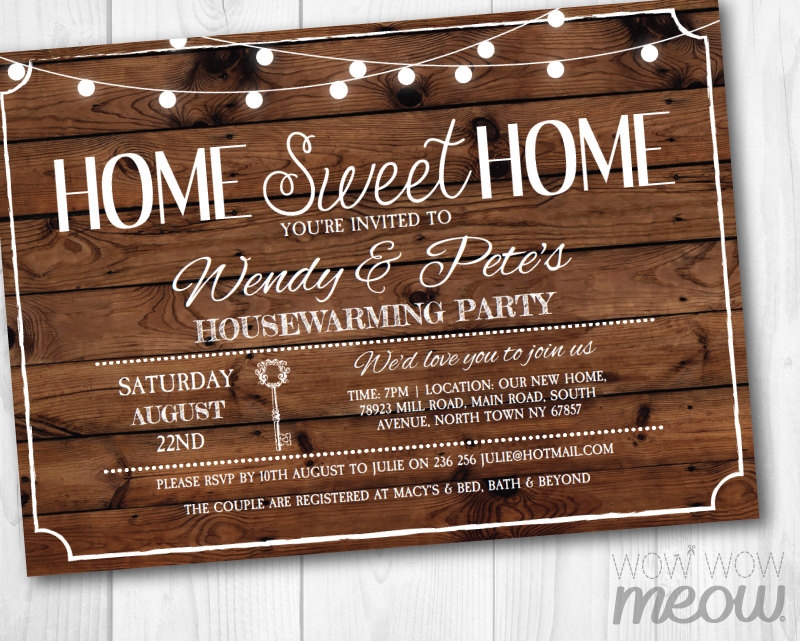 23 Housewarming Invitation Examples To Download