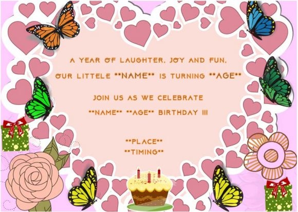 25 Free Printable Butterfly Birthday Invitations Butterfly Theme