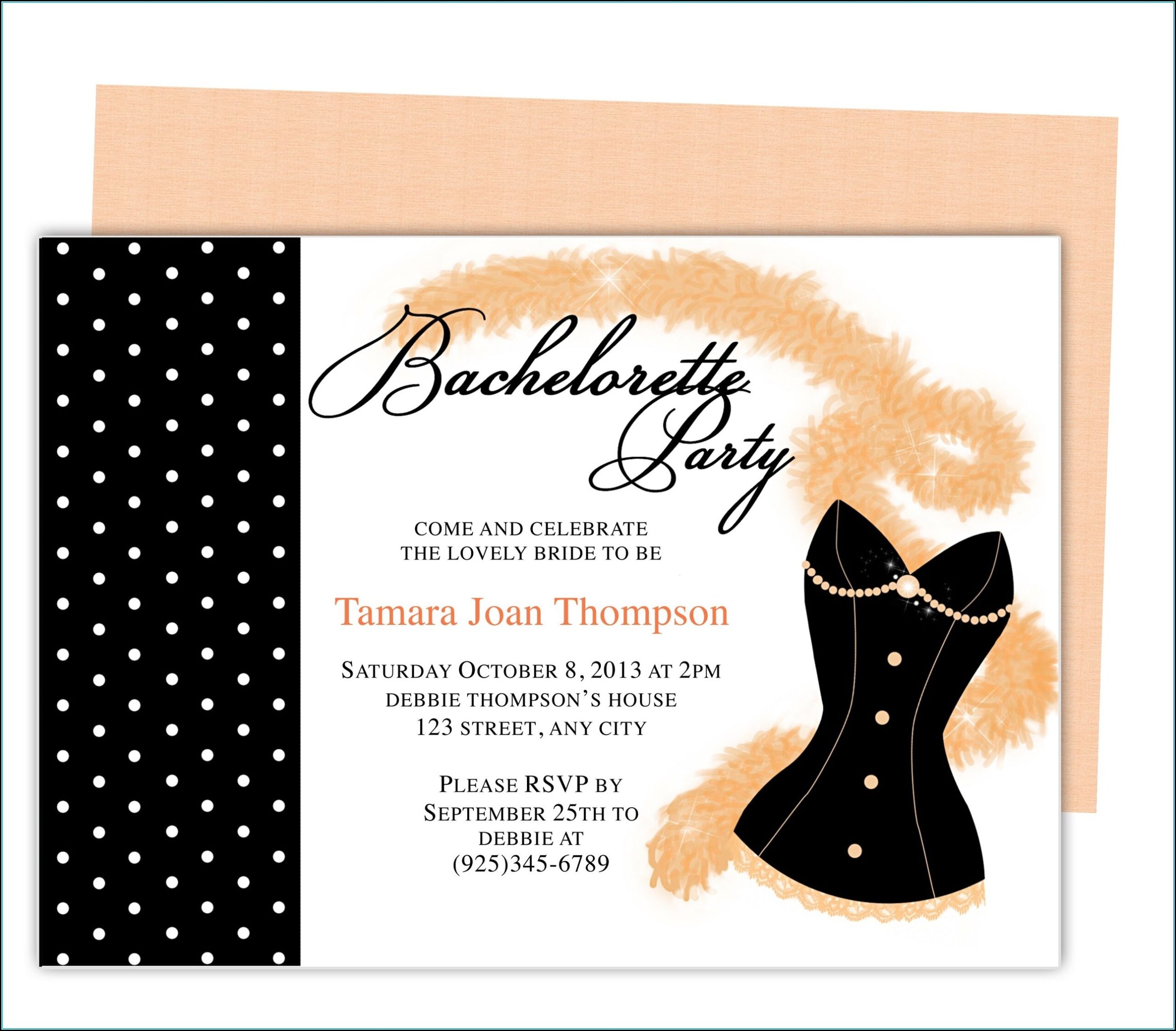 46 Bachelorette Party Invitations Templates Pics US Invitation Template