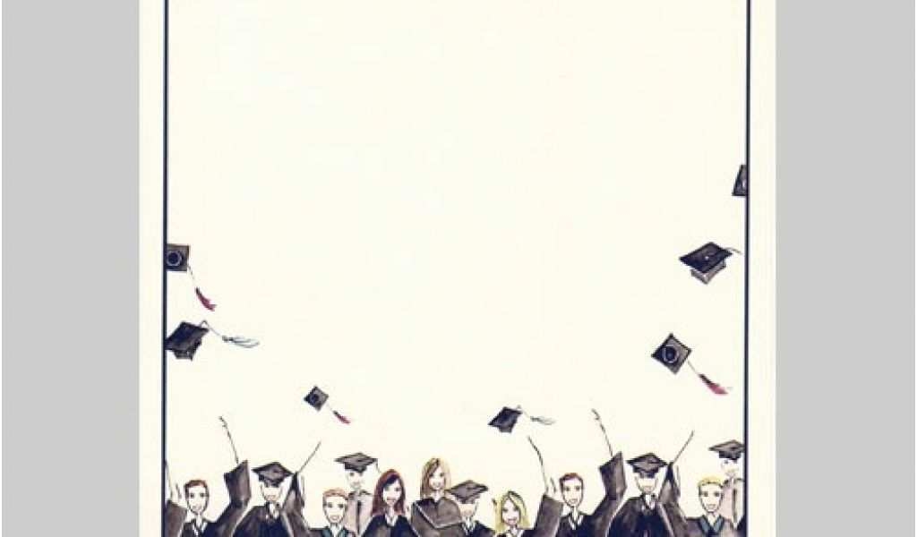 74 Online Blank Graduation Invitation Template With Stunning Design 