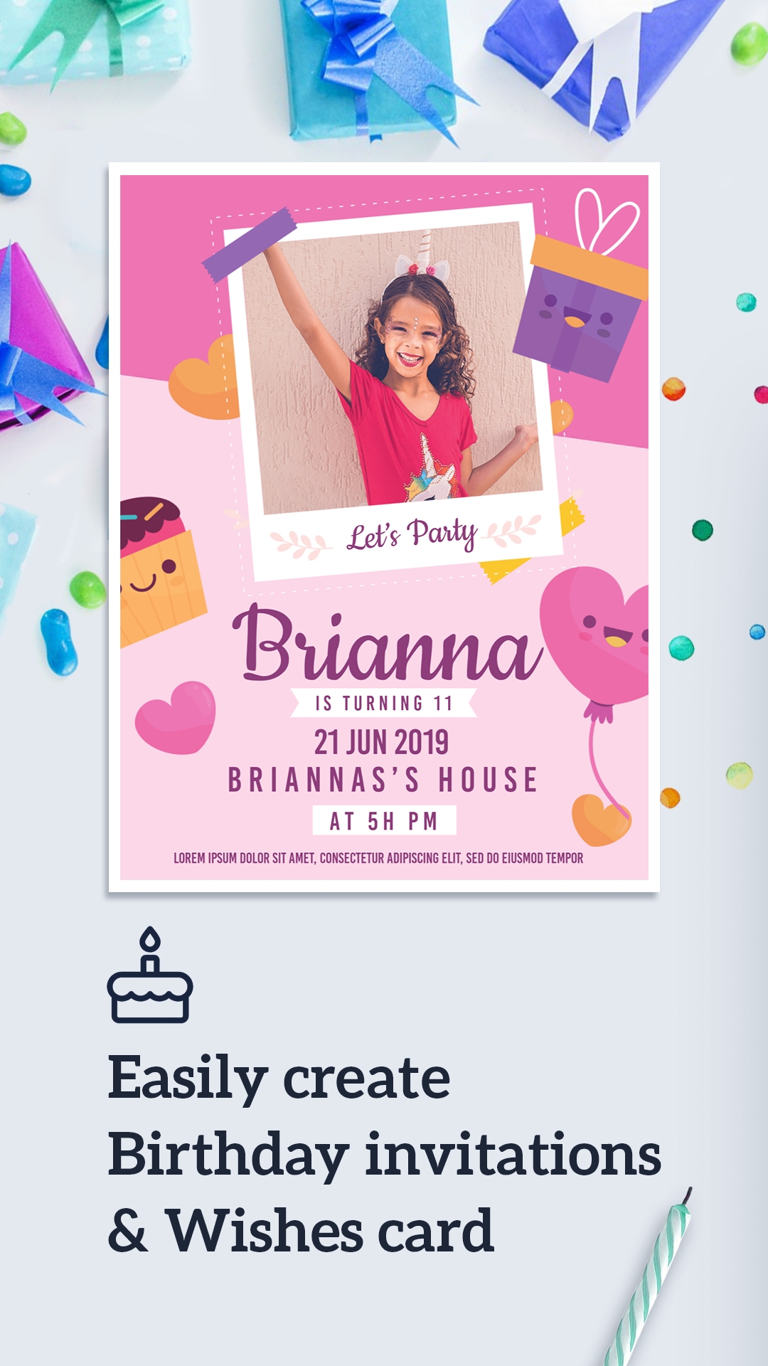 Birthday Invitation Card Maker Invitation Maker