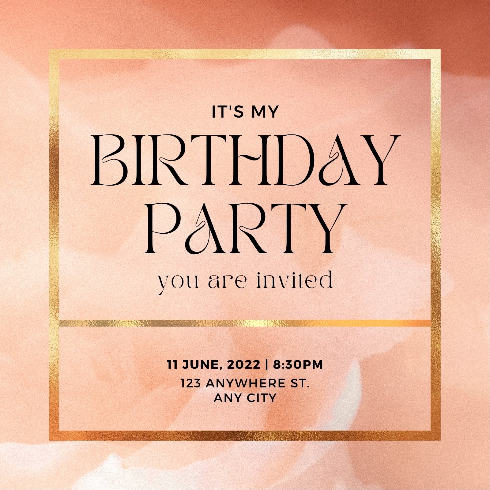 Birthday Invitation Card Sample Printable Printable B Vrogue co