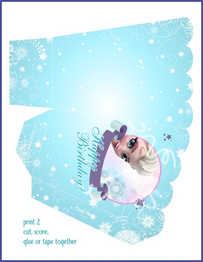 Blank Frozen Birthday Invitations Invitations Resume Examples 