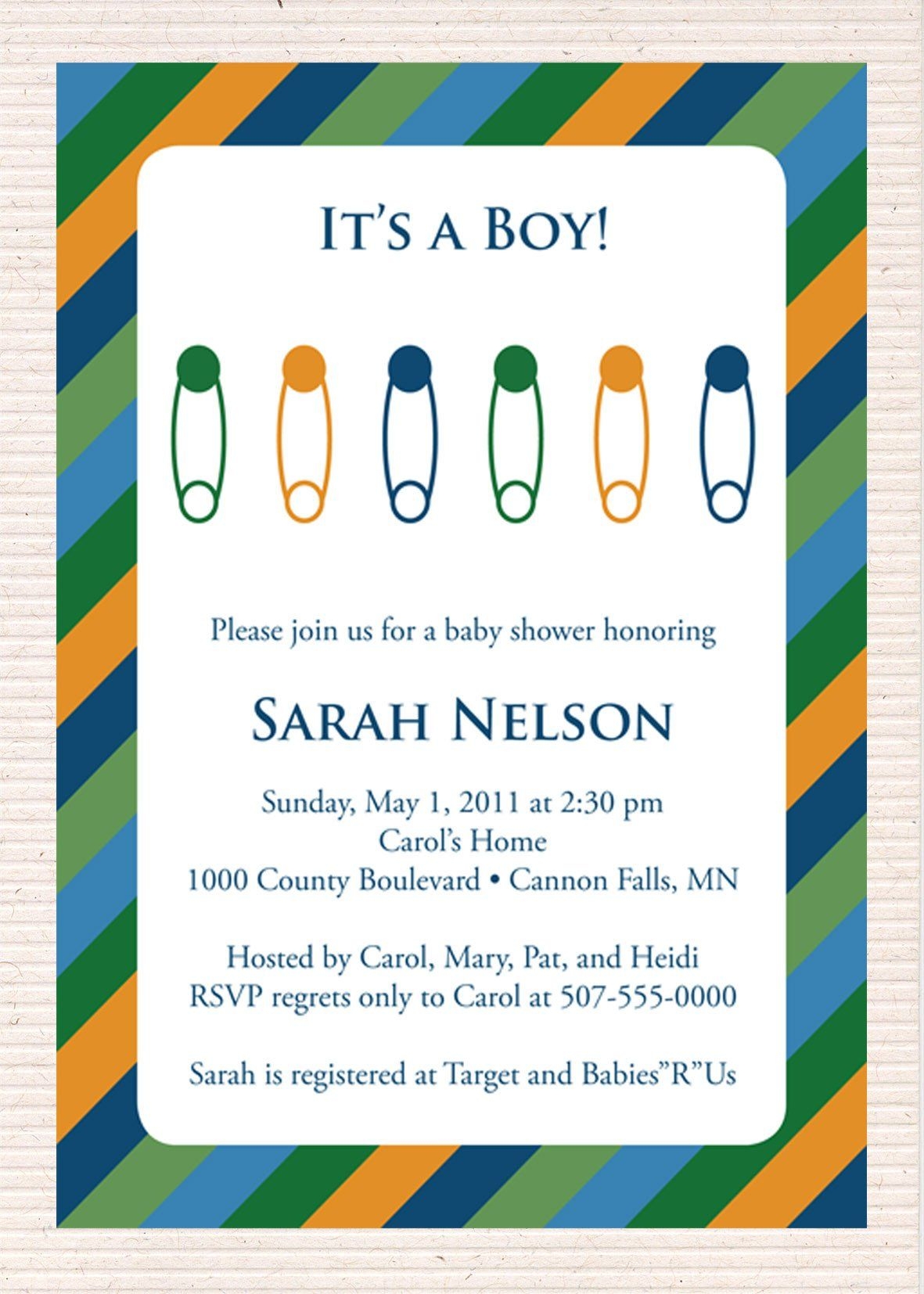 Diaper Party Invite Template Dev onallcylinders