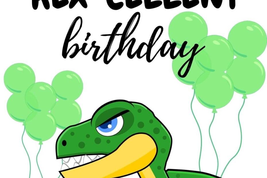 Dinosaur Birthday Card Free Printable 2024 FreePrintableBirthday