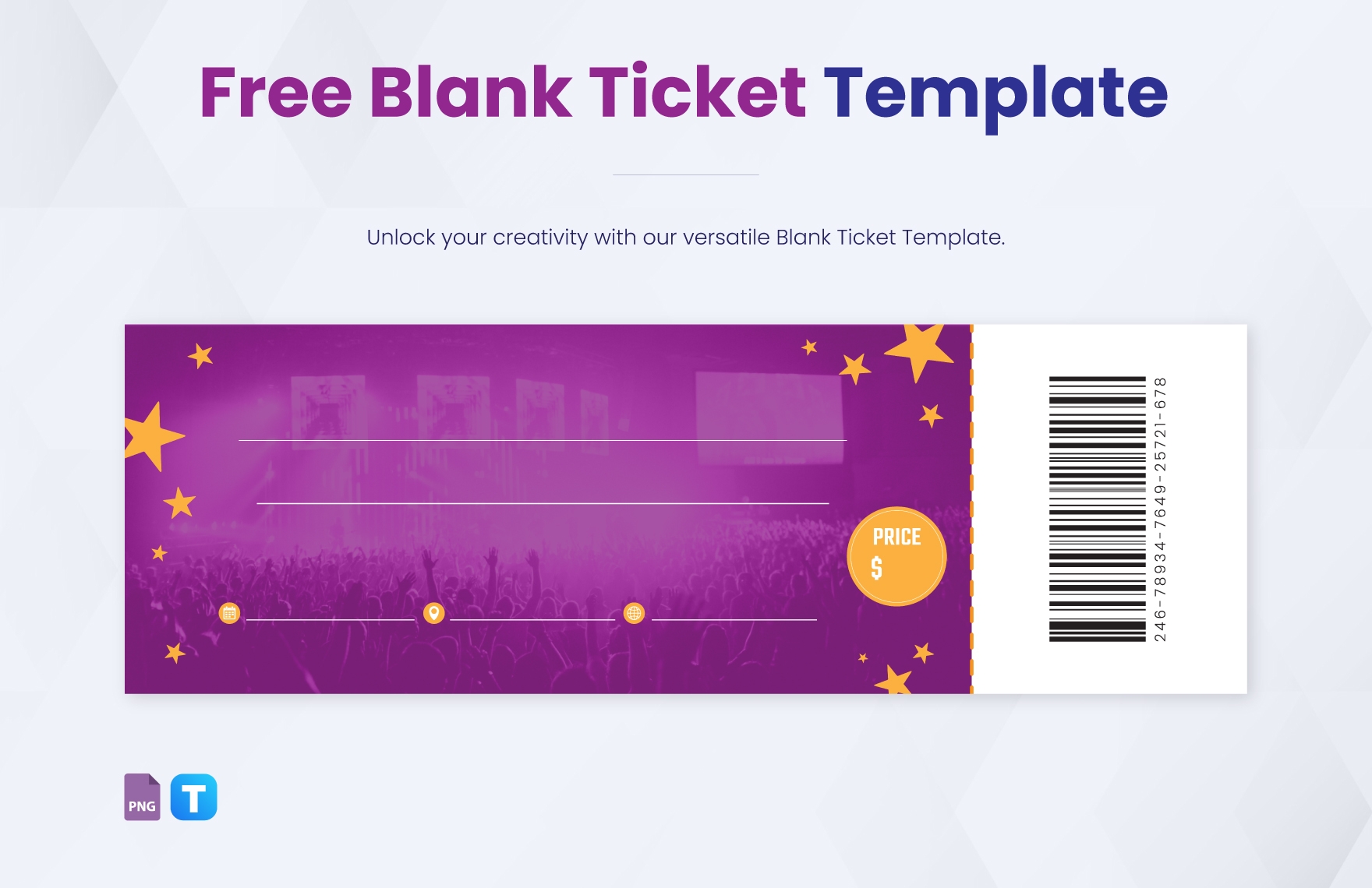 Football Ticket Template In Word Publisher Download Template