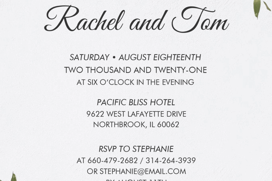 Free Downloadable Templates For Invitations Jzawars