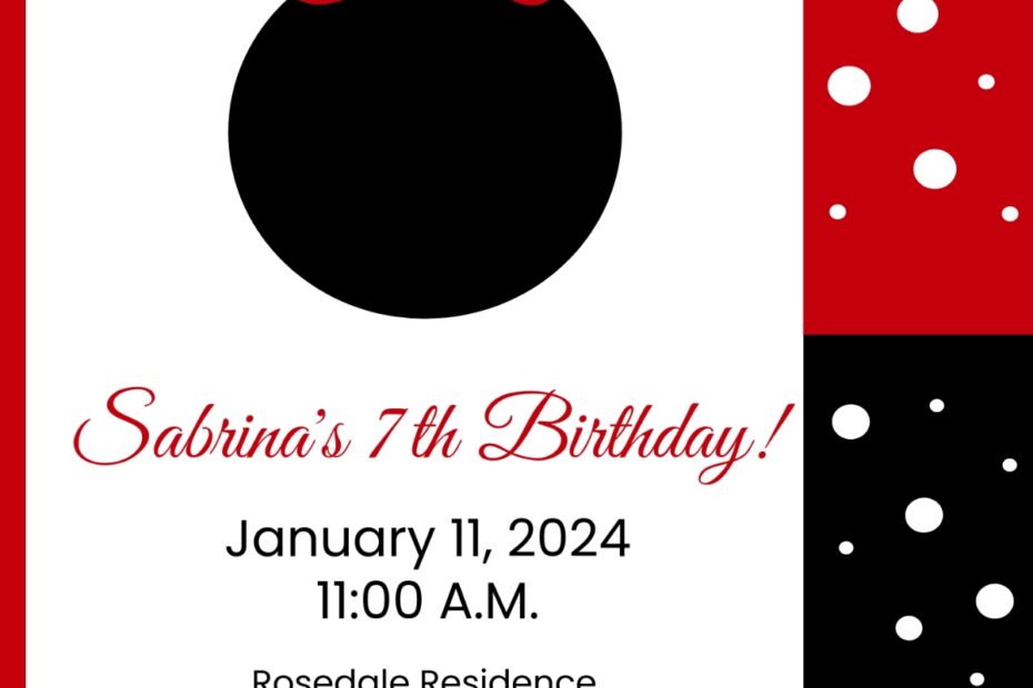 FREE Minnie Mouse Invitation Templates Examples Edit Online Download