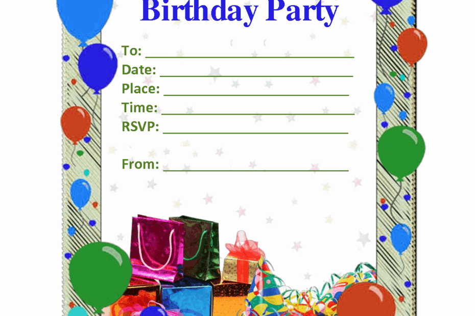Free Printable Birthday Invitations Adults Birthday Invitations FREE