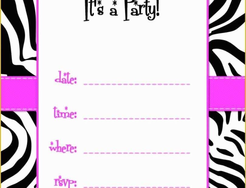 Free Printable Dinner Party Invitations Templates Of 50 Free Birthday