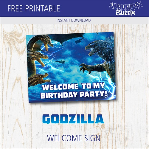 Free Printable Godzilla Birthday Party Invitations Artofit