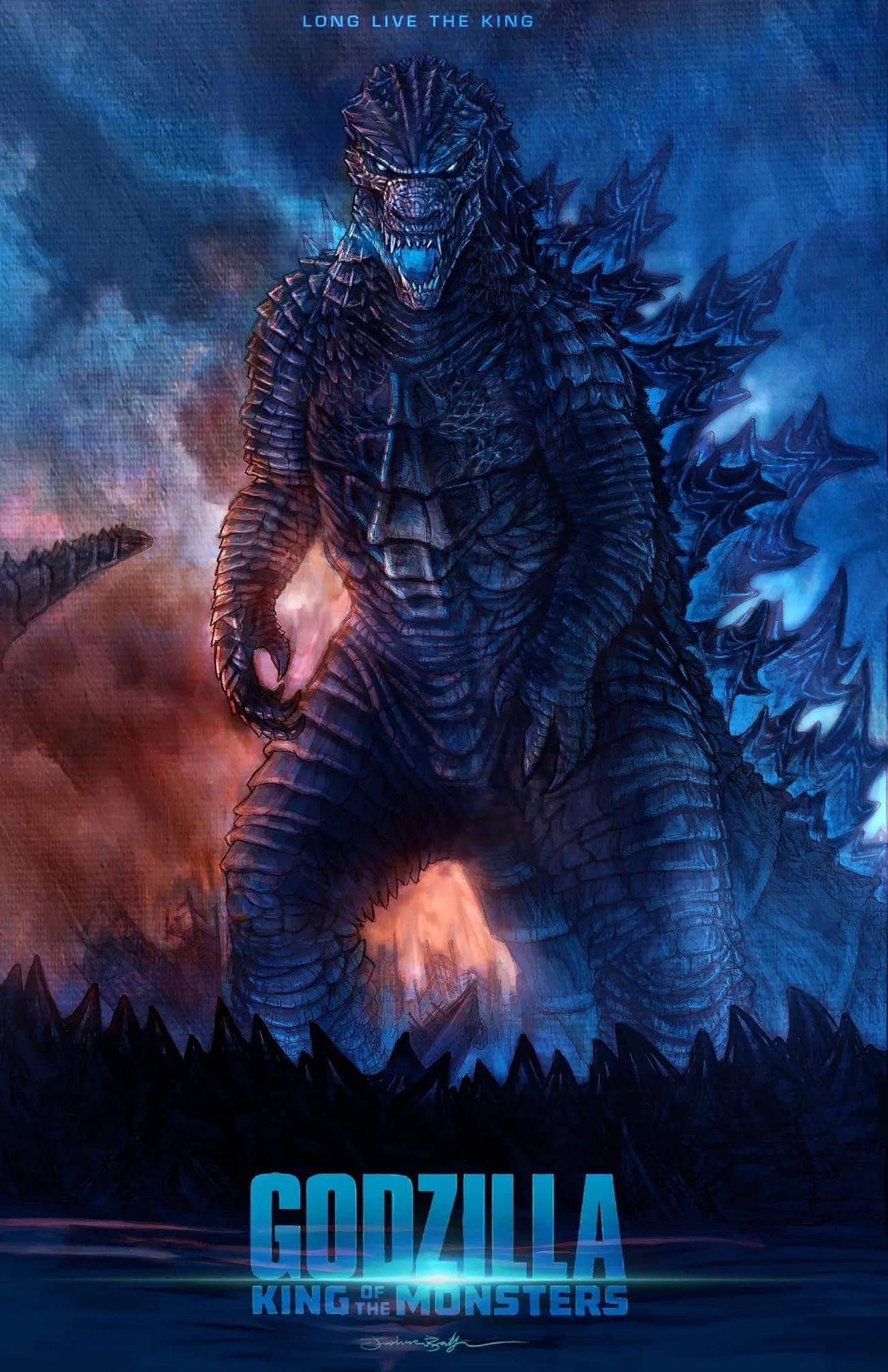 Free Printable Godzilla Birthday Party Invitations Birthday Buzzin 