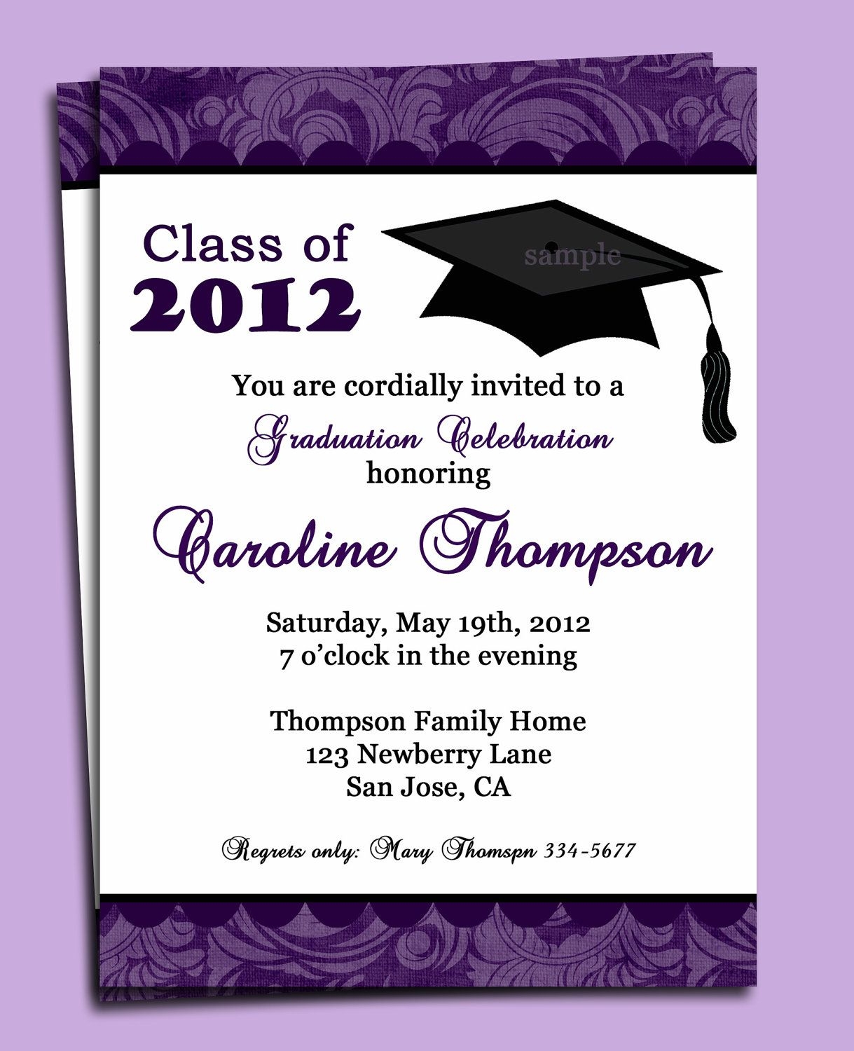 Free Printable Graduation Party Invitations Calendar Printables