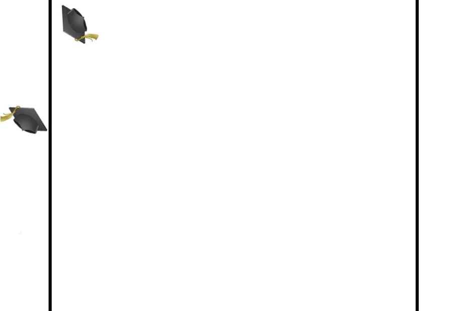 Free Printable Graduation themed Birthday Invitation Templates