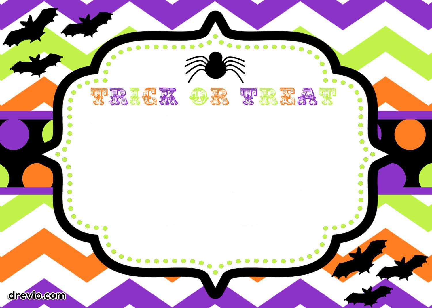 Free Printable Halloween Birthday Party Invitations FREE Printable 