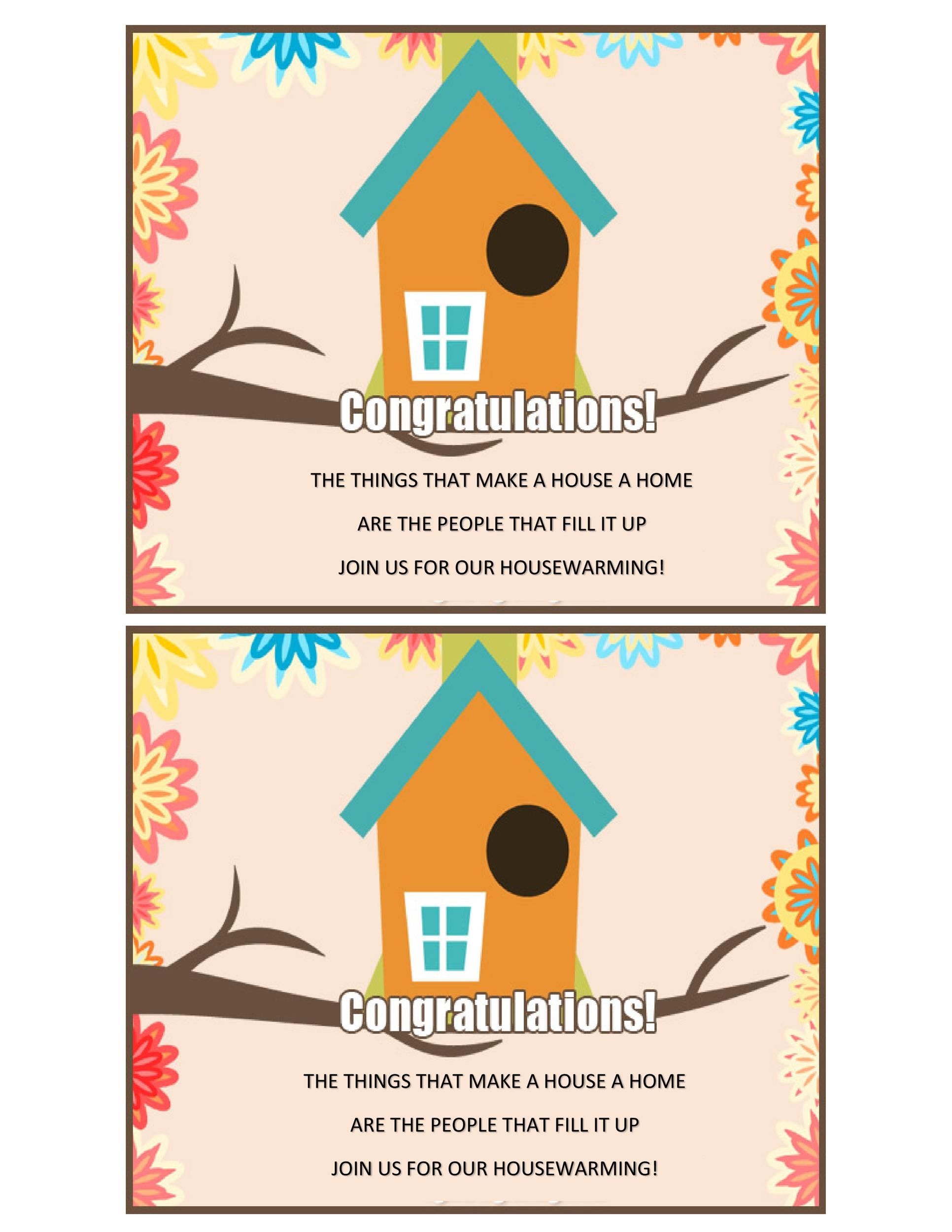 Free Printable Housewarming Invitation Template Printable Templates