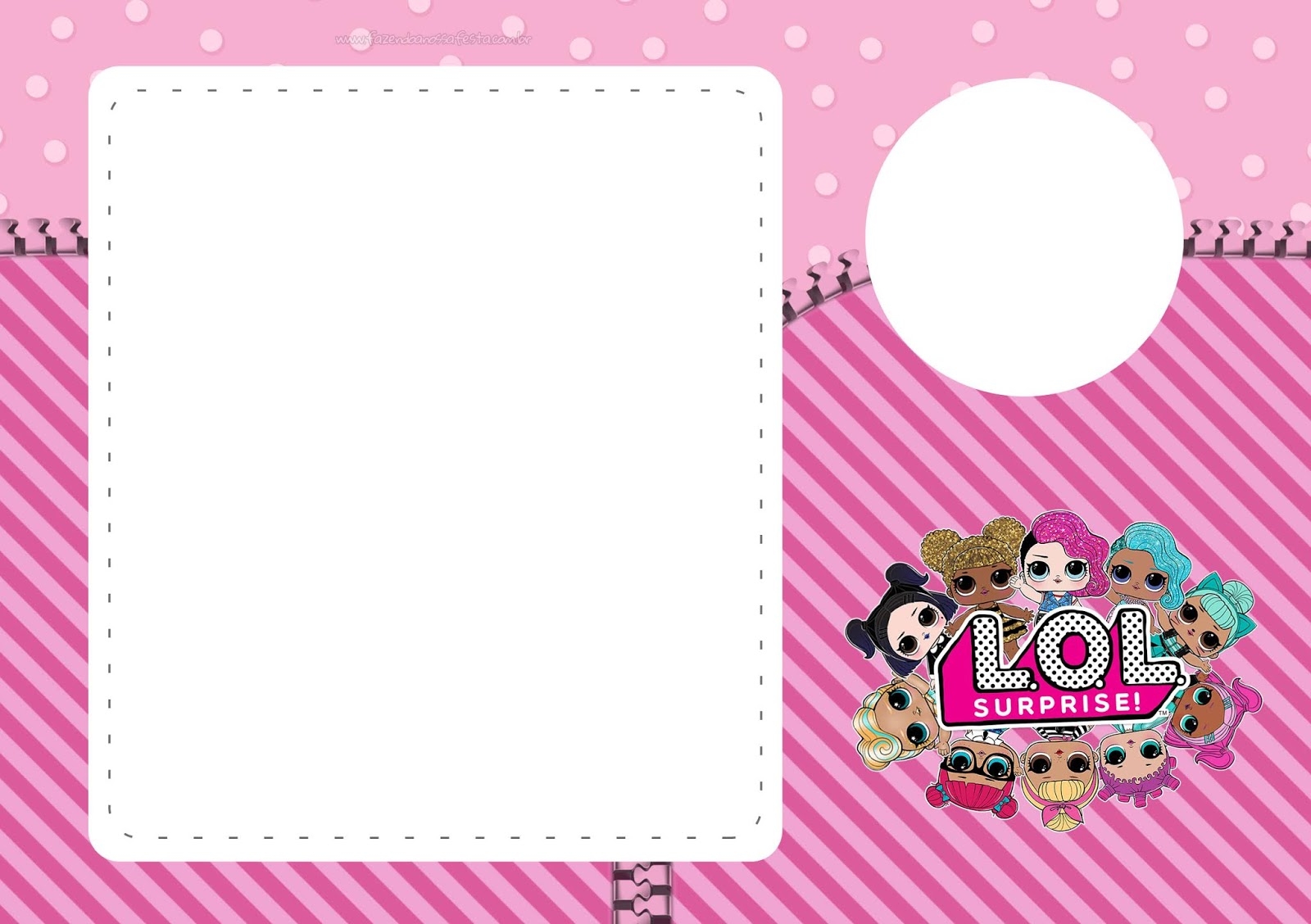 Free Printable Lol Surprise Invitation Template Printable Templates