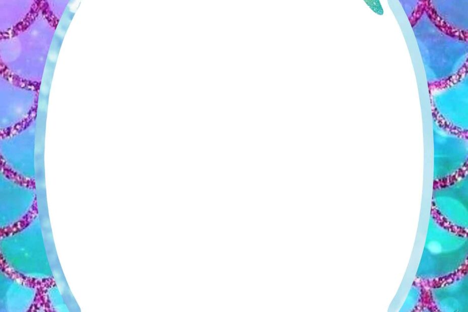 Free Printable Mermaid Invitations Printable Word Searches