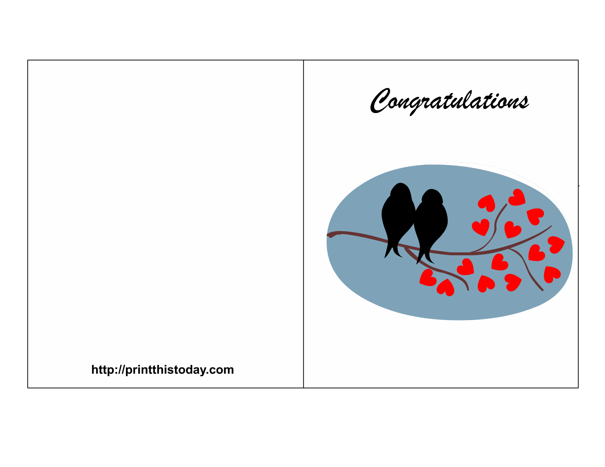 Free Printable Wedding Congratulations Cards
