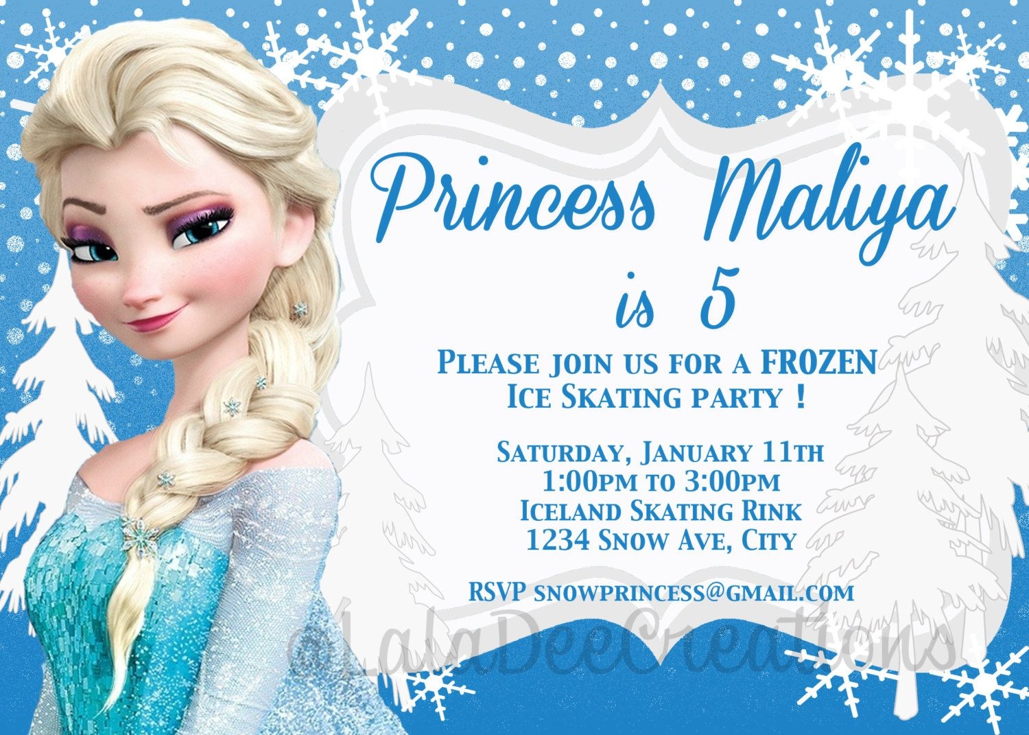 Frozen Printable Editable Birthday Invitations Free Frozen Invitations 