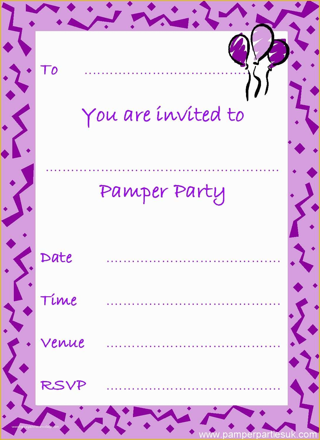 Girl Birthday Invitations Templates Free Of 21 Kids Birthday Invitation 