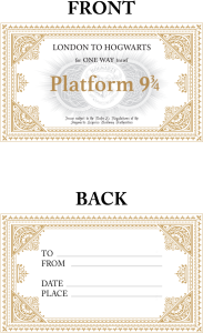 Harry Potter Free Printable Invites Download Free Png Images Pnghq