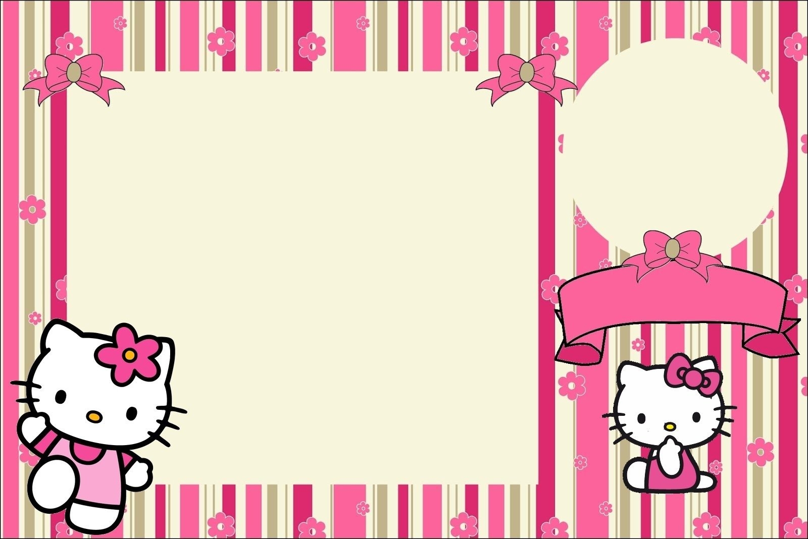 Hello Kitty Invitations Printable Free