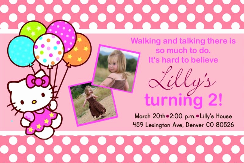 Hello Kitty Printable Invitation New Printable Hello Kitty Invitations 