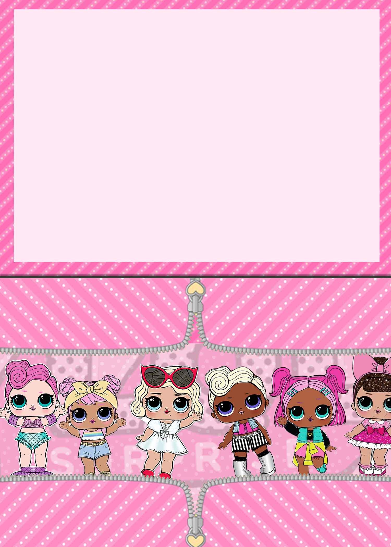 Lol Surprise Birthday Invitation Template