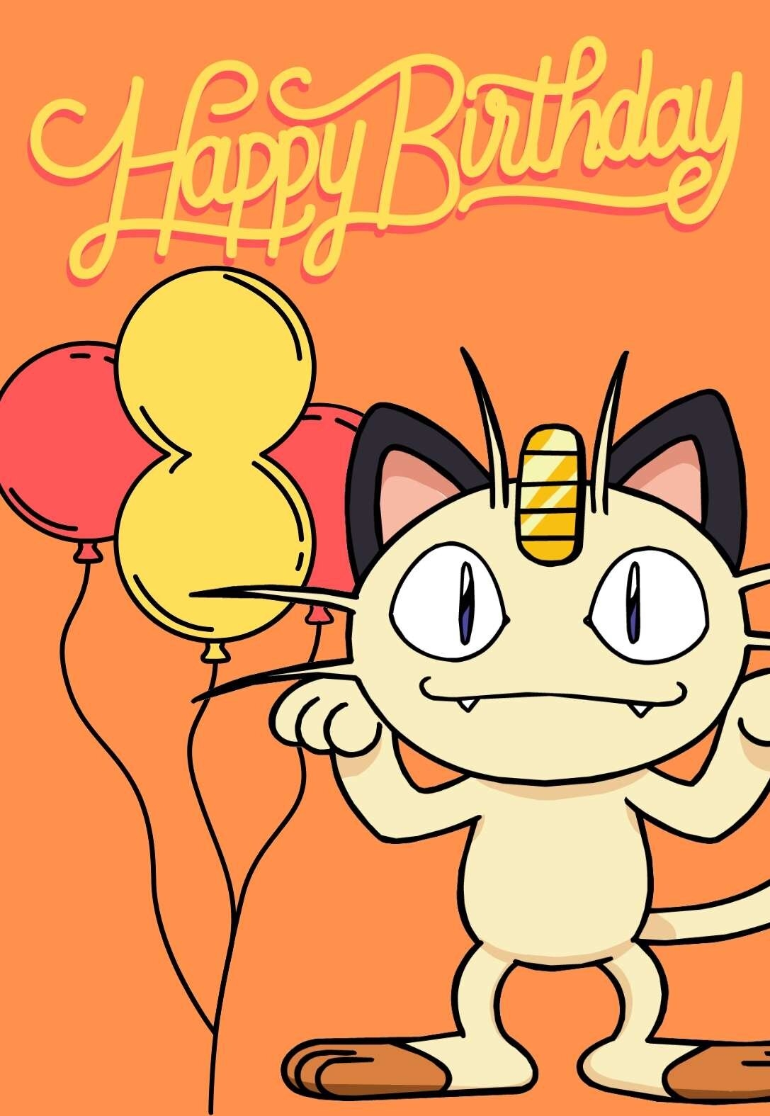 Pokemon Birthday Card Printable Free