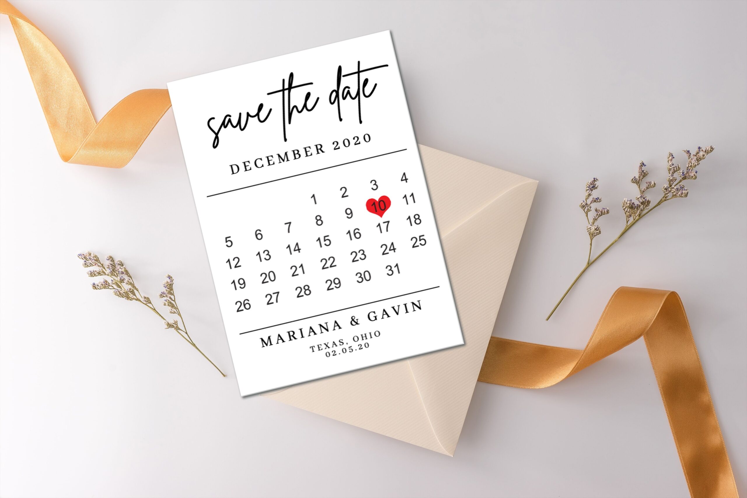 Printable Calendar Save The Date Wedding Save The Date 