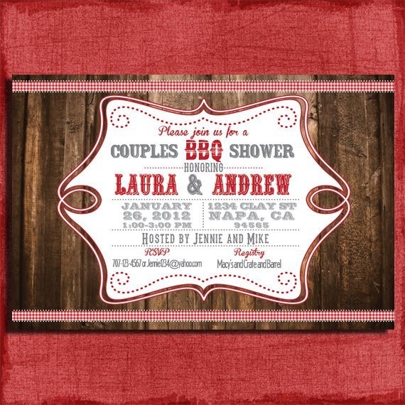 Printable Couples Wedding Shower Invitations Invitation Design Blog