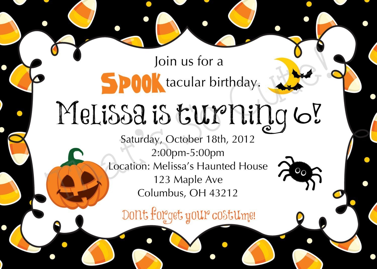Printable Halloween Invitations