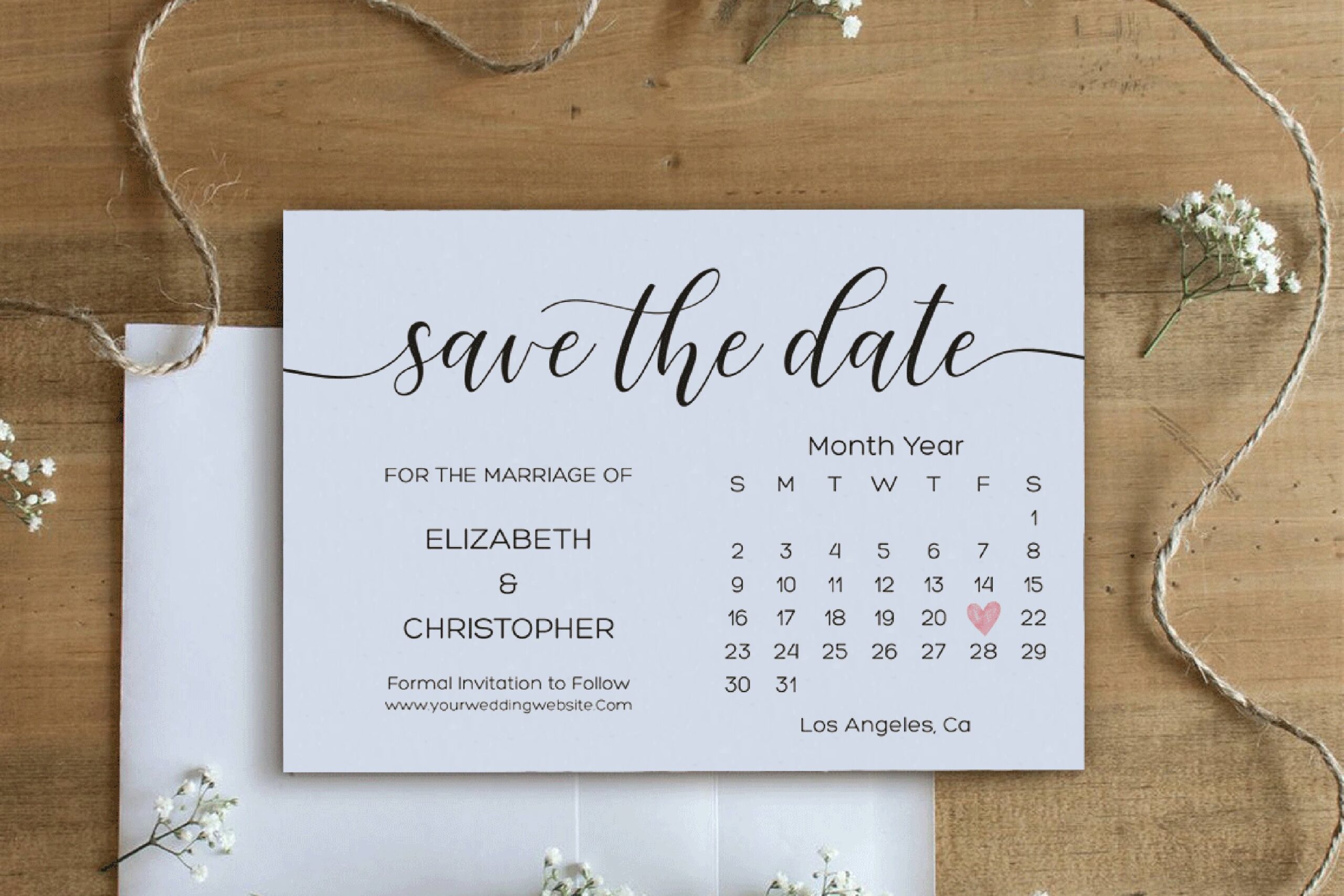 Printable Save The Date Cards Printable Word Searches