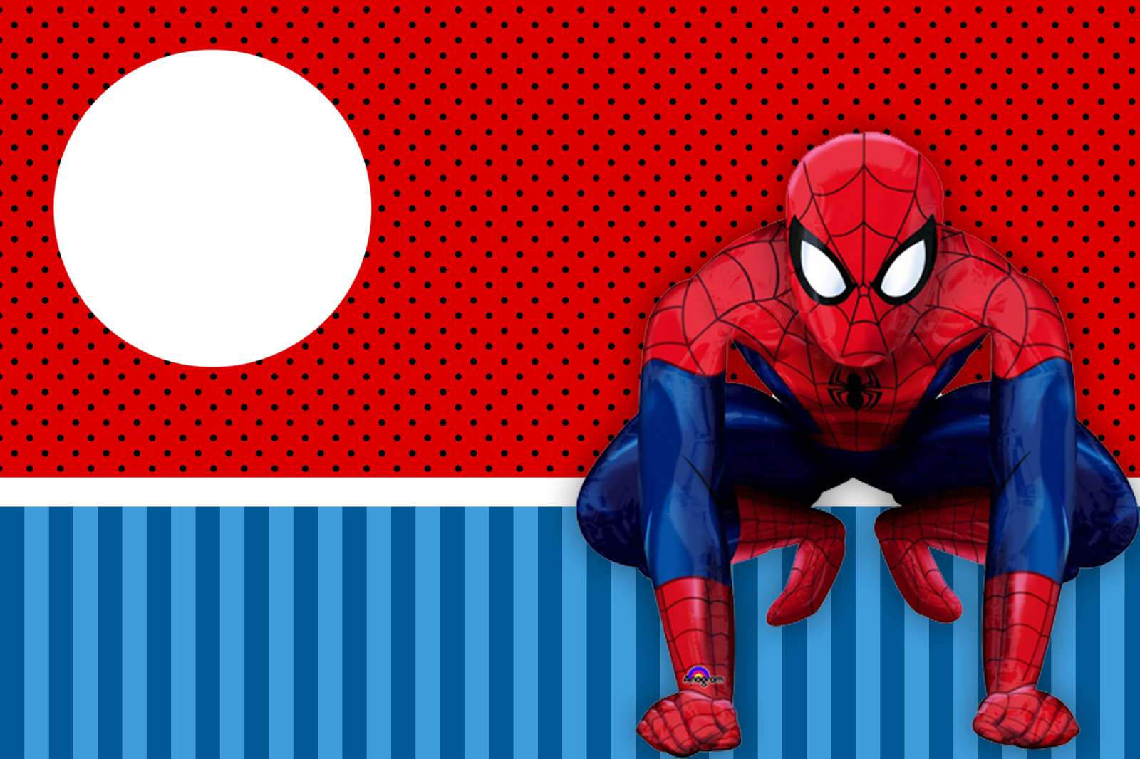 Printable Spiderman Invitations