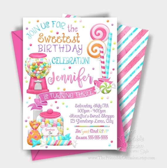 Same Day Printable Invitations