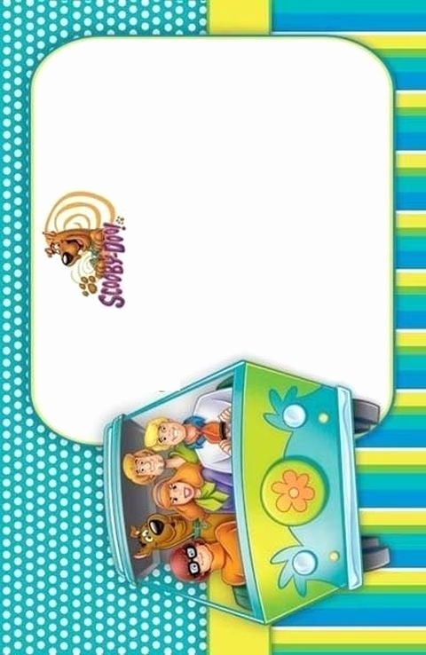 Scooby Doo Invitation Template Inspirational Free Printable Scooby Doo 