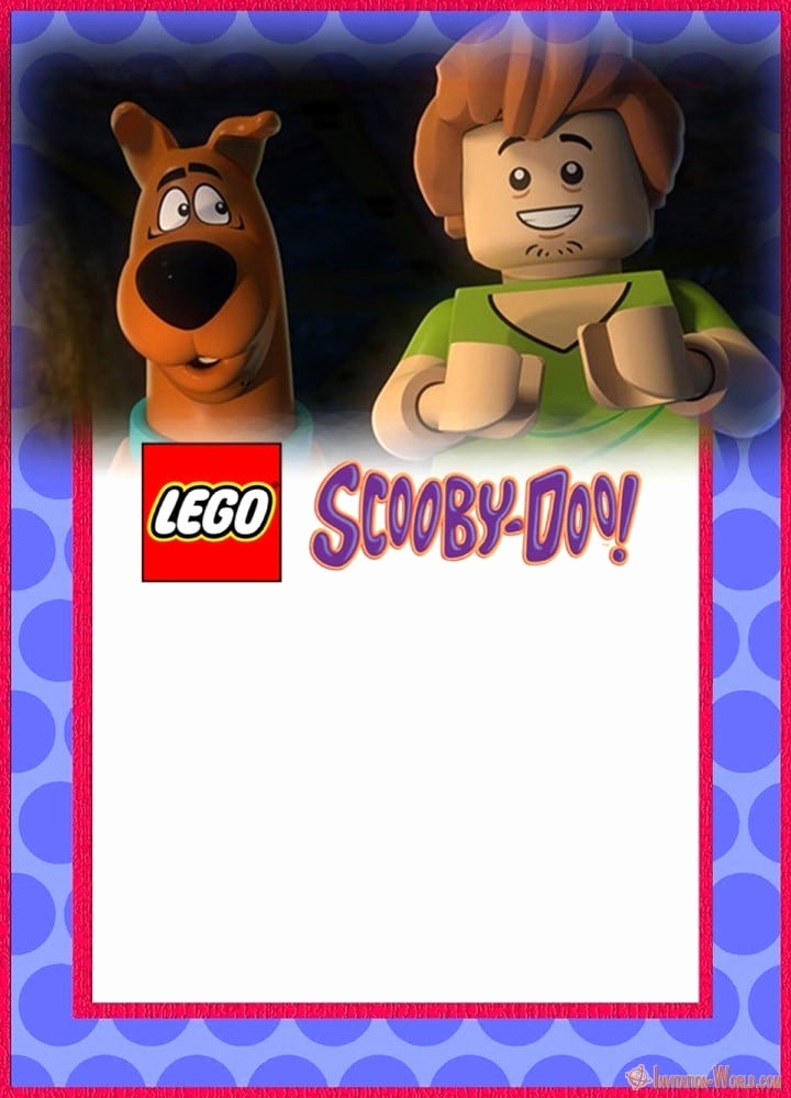 Scooby Doo Invitation Template Luxury Scooby Doo Birthday Invitation 