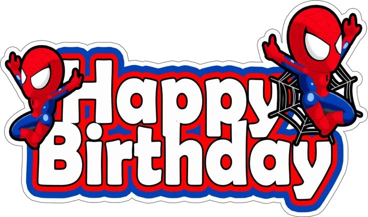 Spiderman Birthday Printables For Boys