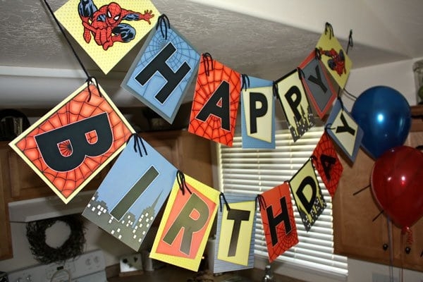 Tagfree Printable Spiderman Invitations Birthday Party