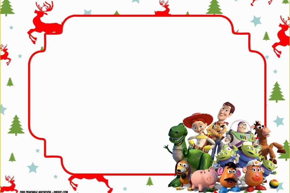 Toy Story Invitation Template Free Download Of Toy Story 3 Free