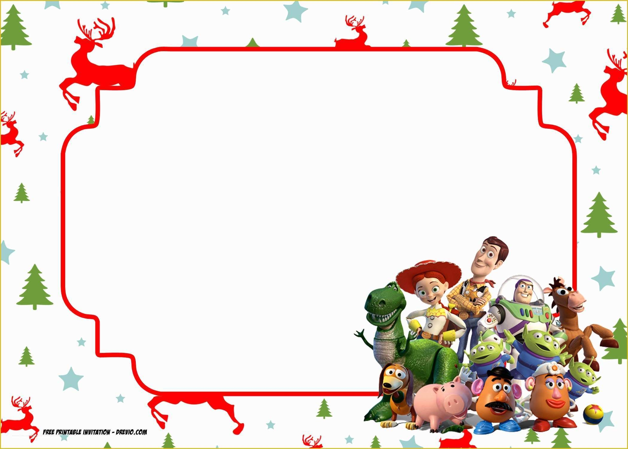 Toy Story Invitation Template Free Download Of Toy Story 3 Free 