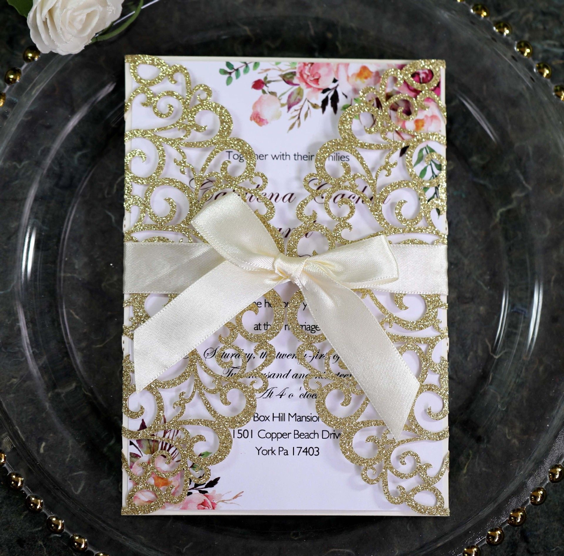 Tri Fold Invitation Template Collection