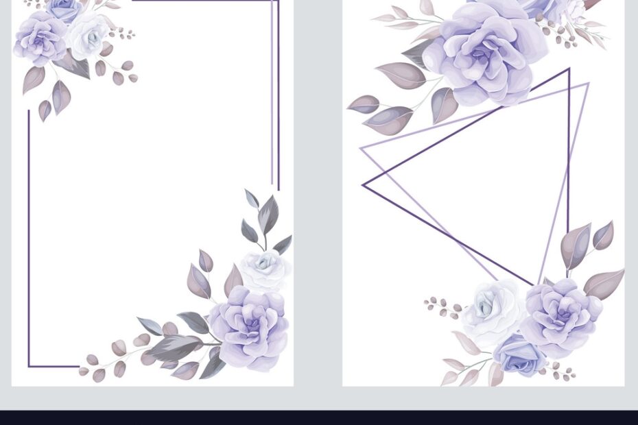 Wedding Invitation Card Blank Template Catalog Sale Www pinnaxis